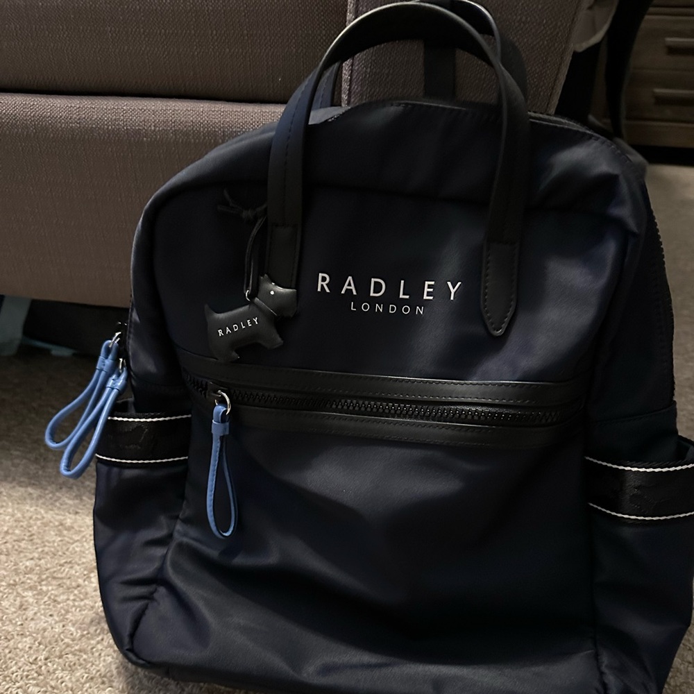 RADLEY LONDON Black and Blue Backpack